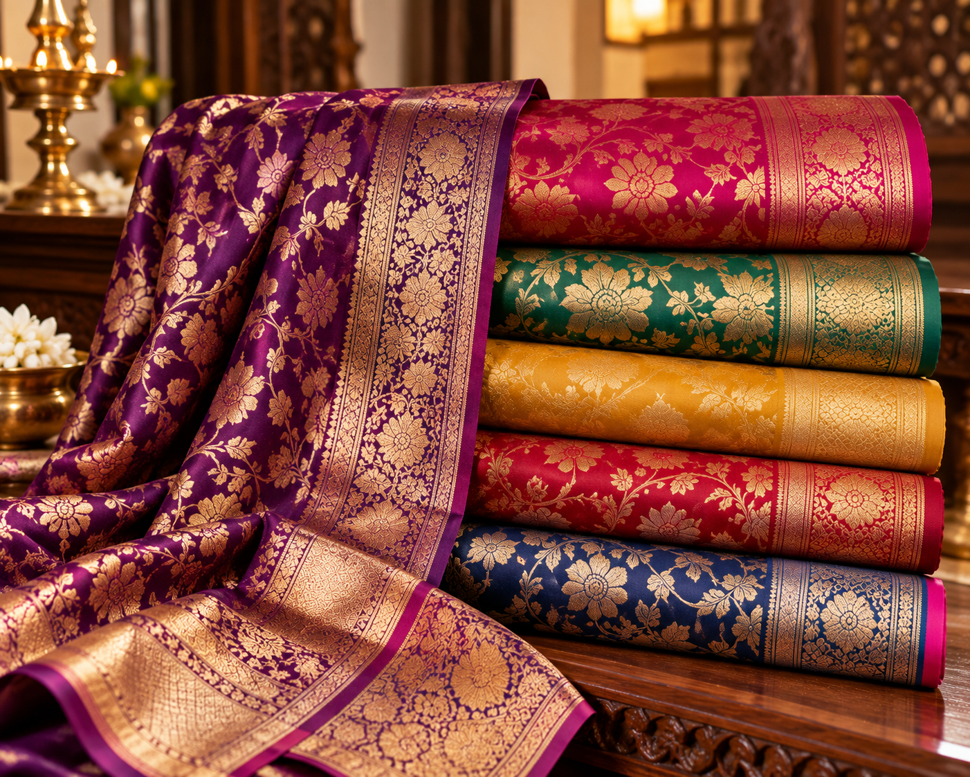 Banaras silk saree