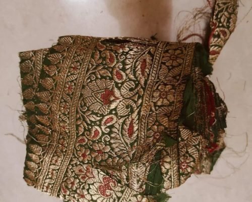 Old and damaged silk sarees