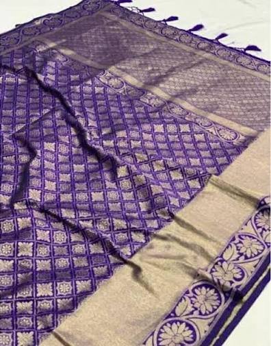 Old and used silk saree